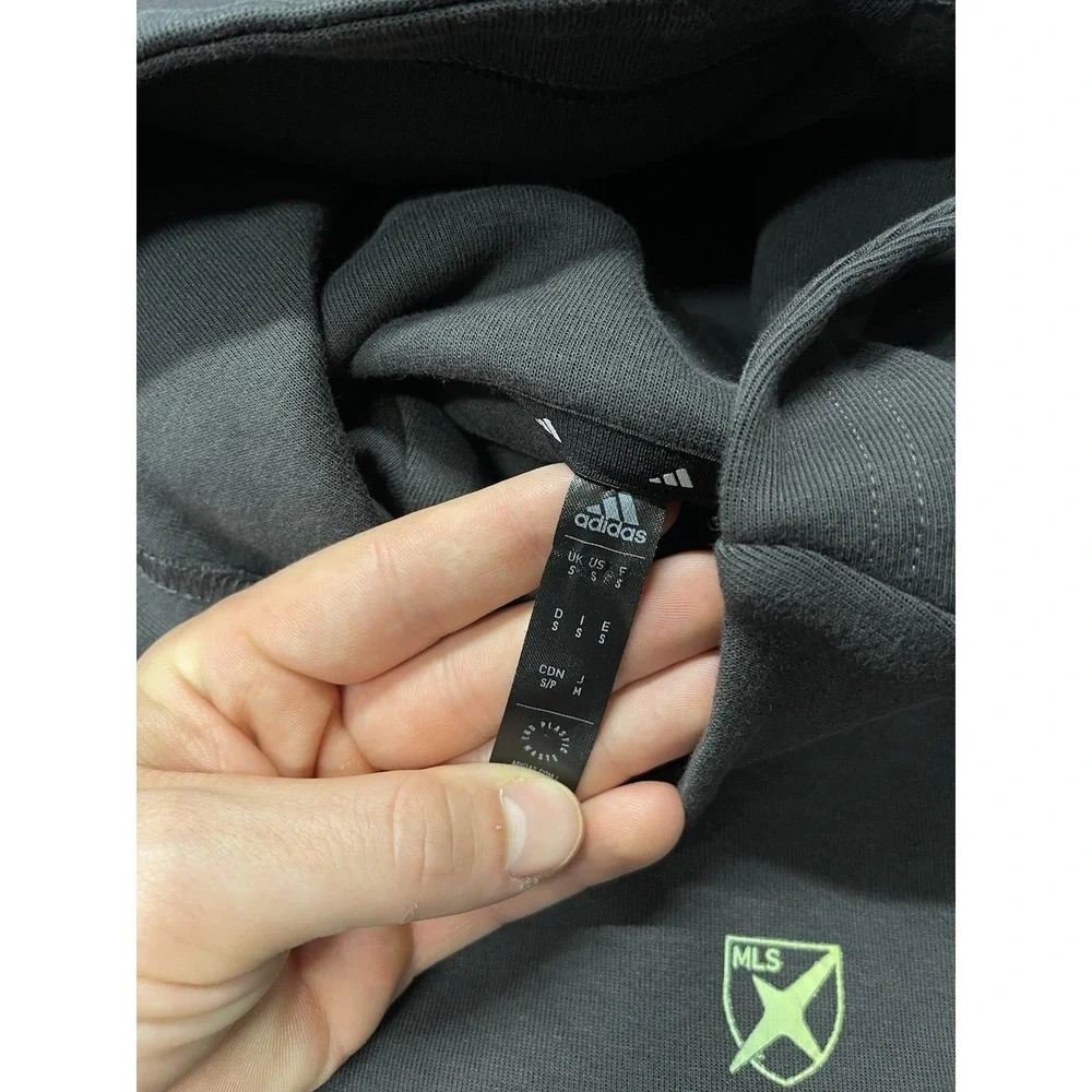 MLS Next Adidas Gray Hoodie Size Small